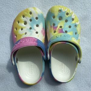 Tie Dye Crocs TODDLER